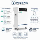 Bateria LiFePO4 de Piso 16kW 314Ah 51,2V - 2