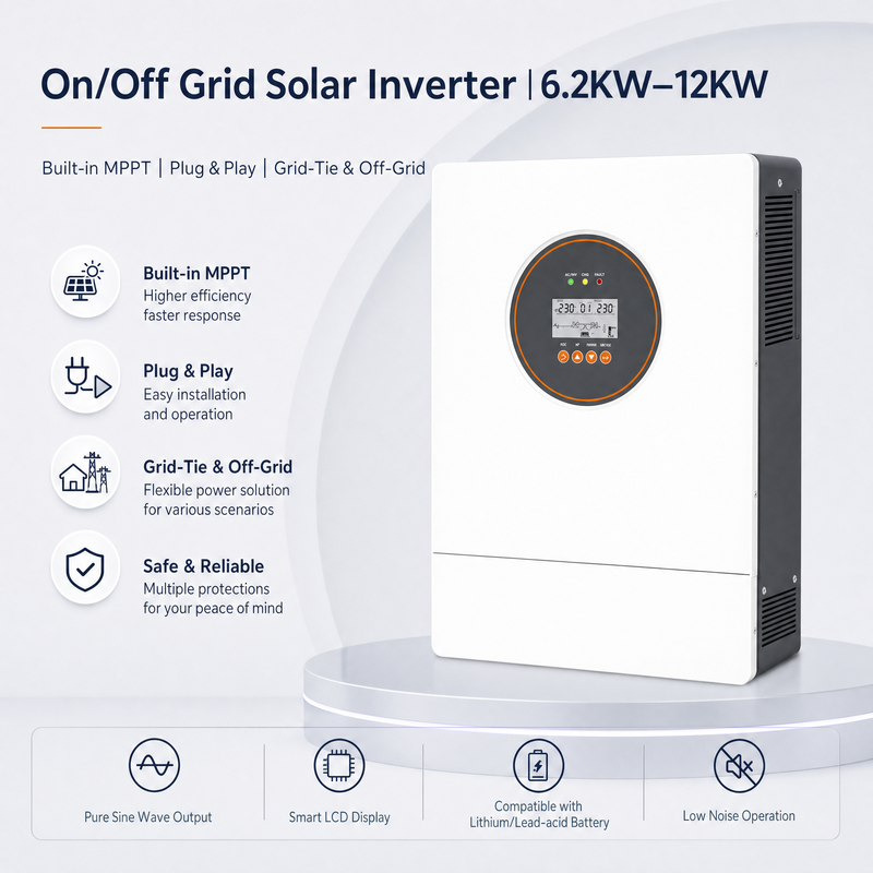 Inversor Solar Hibrido On/Off-Grid ES 6~12kW